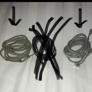 (2) Lulu Dharma wrap bracelets
